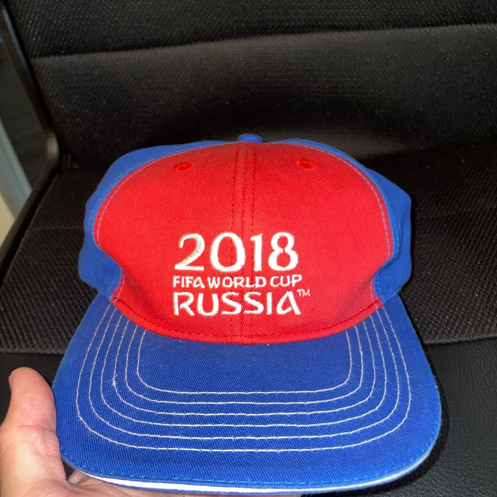 2018 FIFA World Cup Russia Red and Blue Cap